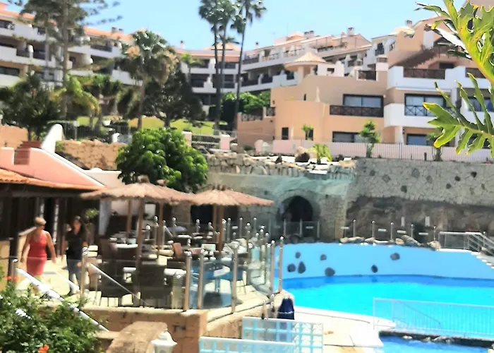 Charming Apartment In Golf Del Sur, Ak336 With Heated Pool And Ocean View